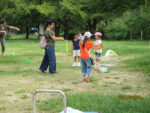 9/24（月）に花園中央公園でシャボン玉教室が開かれました。