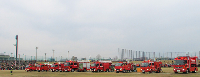 令和2年東大阪市消防出初式