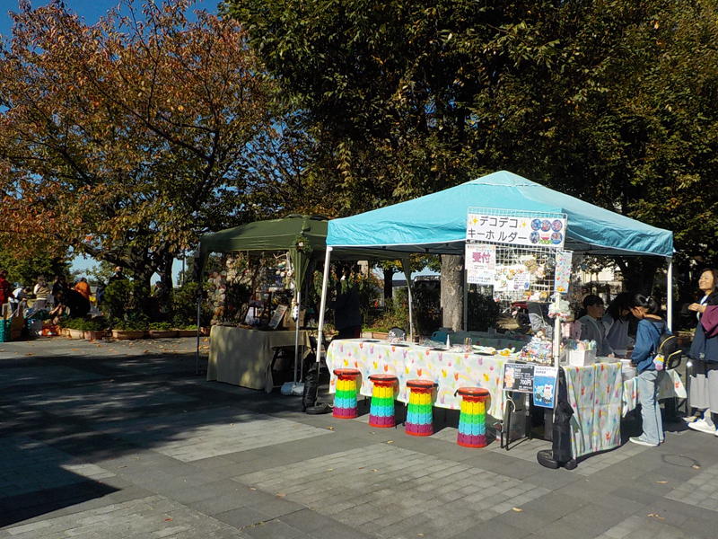 11月9日SAKURAZAKAマルシェ@東石切公園の様子