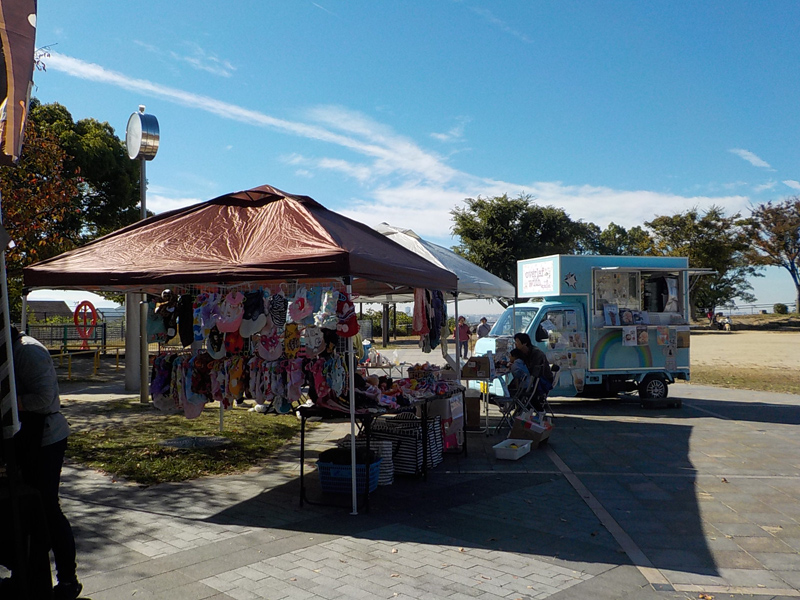 11月9日SAKURAZAKAマルシェ@東石切公園の様子