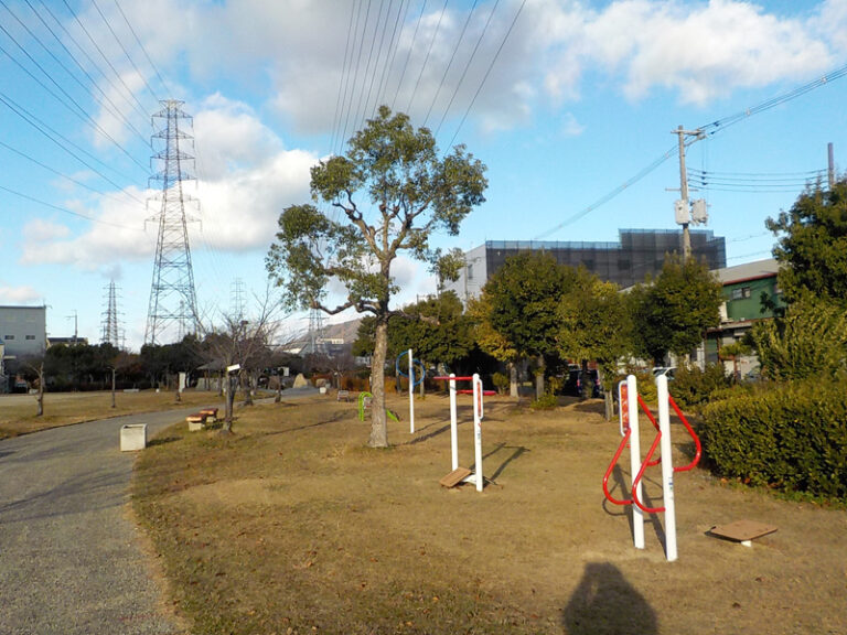 吉原北公園の健康遊具