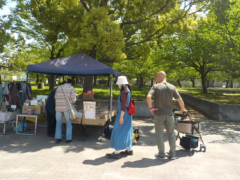 5月4日(日)三ノ瀬公園にて開催されたハッピーカラーマルシェの様子