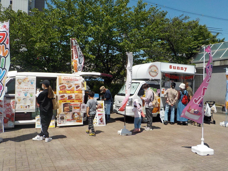 5月4日(日)三ノ瀬公園にて開催されたハッピーカラーマルシェの様子