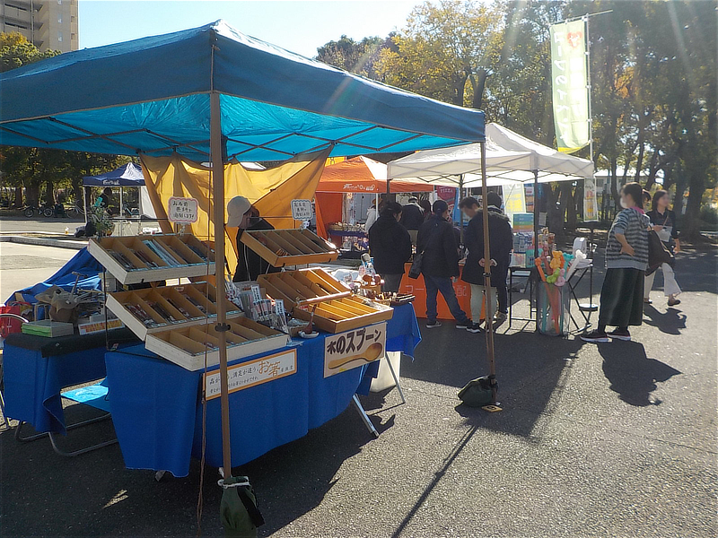 最後のまんてんマルシェの様子